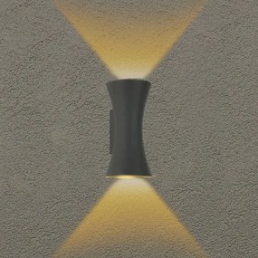 Brilagi - Applique da esterno a LED BICON LED/10W/230V antracite IP44