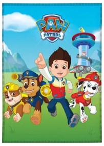 Coperta The Paw Patrol Funday 100 x 140 cm Azzurro Rosso Poliestere