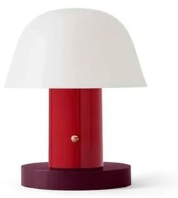 &Tradition - Setago JH27 Portable Lampada da Tavolo Maroon/Grape &Tradition