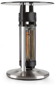 blumfeldt Primal Heat 65 Tavolo Bistrò Elemento Riscaldante Carbonio IR 1200 W LED 65 cm Vetro