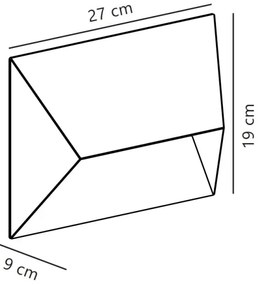 Nordlux - Applique da esterno PONTIO 2xGU10/25W/230V IP54