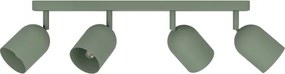 Eglo 44135 - Faretto TILSTON 4xE14/40W/230V verde