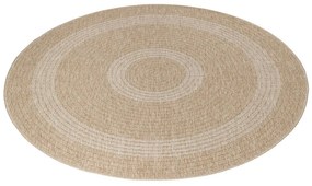 Tappeto tondo beige per esterni ø 160 cm Comilla - Ayyildiz Carpets