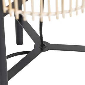 Lampada da tavolo scandinava in bambù - Natasja