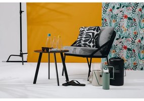 Sedia da giardino nera North - Bonami Selection