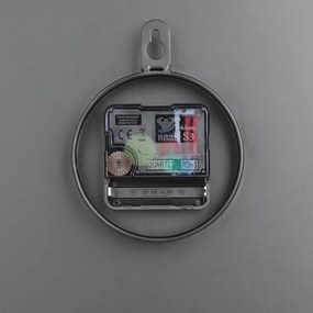 Eglo 425509 - Orologio da parete TAKAHAGI 1xAA diametro 30 cm nero