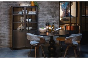 Vetrina in metallo nero 99x170 cm Exhibit - BePureHome