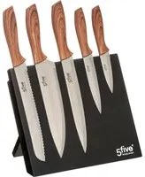 Ceppo 5 coltelli con supporto magnetico