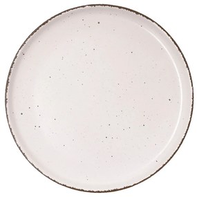 Piatto da pranzo Quid Duna Beige Ceramica 26,5 x 2,8 cm