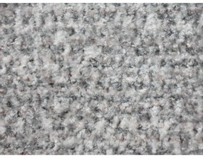 Letto matrimoniale imbottito grigio chiaro con rete inclusa 140x200 cm Makana – Makamii