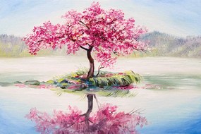 Carta da parati – Ciliegio rosa orientale