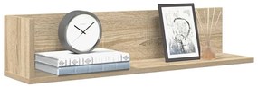 Mensole Parete 2pz Rovere Sonoma 75x16,5x16,5 Cm İn Truciolato /