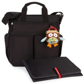 Skip Hop - Borsa fasciatoio DUO SIGNATURE nera per passeggino