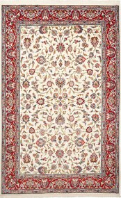 Isfahan Tappeto persiano 210x130 Beige (Iran) Annodato A Mano