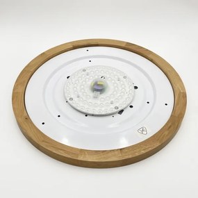 Brilagi - Plafoniera LED BELLADONNA LED/36W/230V Ø 50 cm crema/rovere