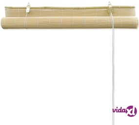 vidaXL Tende a Rullo in Bambù Naturale 120x160 cm