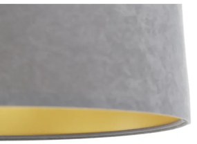 Lampadario a sospensione con filo SWING 1xE27/60W/230V grigio/bianco/oro