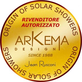 Doccia da Esterno Giardino Miscelatore Arkema Funny Yang Bianco...