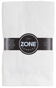 Asciugamano in cotone bianco, 50 x 100 cm Classic - Zone