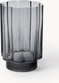 Lanterna in vetro soffiato Anya, alt. 23 cm