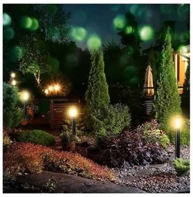 Lampada da esterno 1xE27/60W/230V IP44 80cm nera