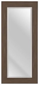 Specchio da parete 56 x 2 x 126 cm Legno Marrone