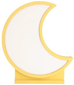 Lampada per bambini gialla Moon - Candellux Lighting