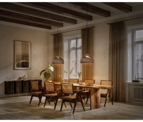 Ledvance - Lampadario a sospensione con filo DECOR CARDBOARD 1xE27/15W/230V diametro 36 cm