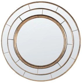 Specchio da parete dorato ø 40 cm BELCHITE Beliani