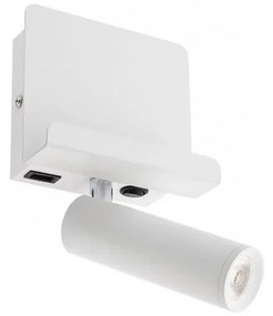 Redo 01-3083 - Luce Spot da parete a LED PANEL LED/3,5W/230V USB bianco