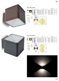 Redo 9069 - Applique da esterno LED BETA/6W/230V IP54
