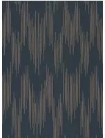 Långelid / von Brömssen Tapete Ikat - Midnight Blue