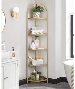 Libreria GLASY dorata