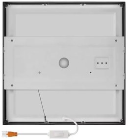 Plafoniera LED LED/28,5W/230V 3000/3500/4000K 30x30 cm nera