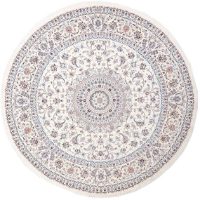 Nain Tappeto persiano 250 x 250 Beige (Iran) Annodato A Mano