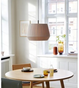Nordlux - Lampada a sospensione con cavo DICTE 1xE27/60W/230V Ø 40 cm beige