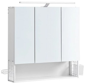 Mobile da bagno con specchio SKY bianco