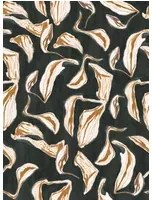 Coordonne Carta da parati Moroccan Branches - Black