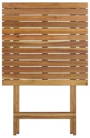Set bistrò in legno di acacia TERNI Beliani