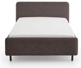 Letto matrimoniale imbottito color antracite rete non inclusa 140x200 cm Primo – Meise Möbel