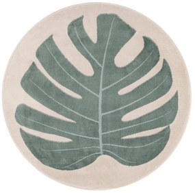 Tappeto per bambini verde e beige ø100 cm Deliciosa Malachite – FD