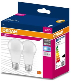 SET 2x Lampadina LED A60 E27/10W/230V 4000K - Osram