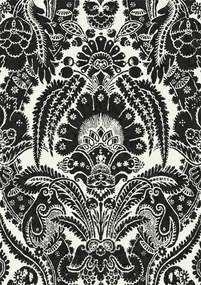 Chatterton - Designtapete von Cole & Son - Black