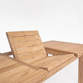 Tavolo Da Esterno Allungabile 160-220 Cm In Legno Massello Rustico FSC Bounty Bizzotto