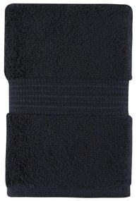 Asciugamano in cotone blu scuro 50x30 cm Chicago - Foutastic