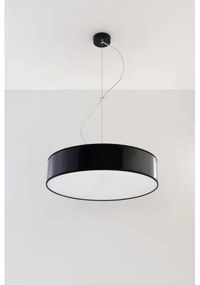 Lampadario a sospensione con filo ARENA 45 3xE27/60W/230V nero