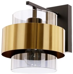 Applique SPIEGA 1xE27/60W/230V oro/nero