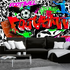 Fotomurale  Football Passion  Colore colorful, Dimensioni e Misure 150x105