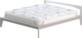Topper Singolo Trapuntato 300 gr/mq con Elastici Air Traspirante Bianco...