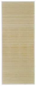 Tappeto Rettangolare in Bambù Naturale 120 x 180 cm